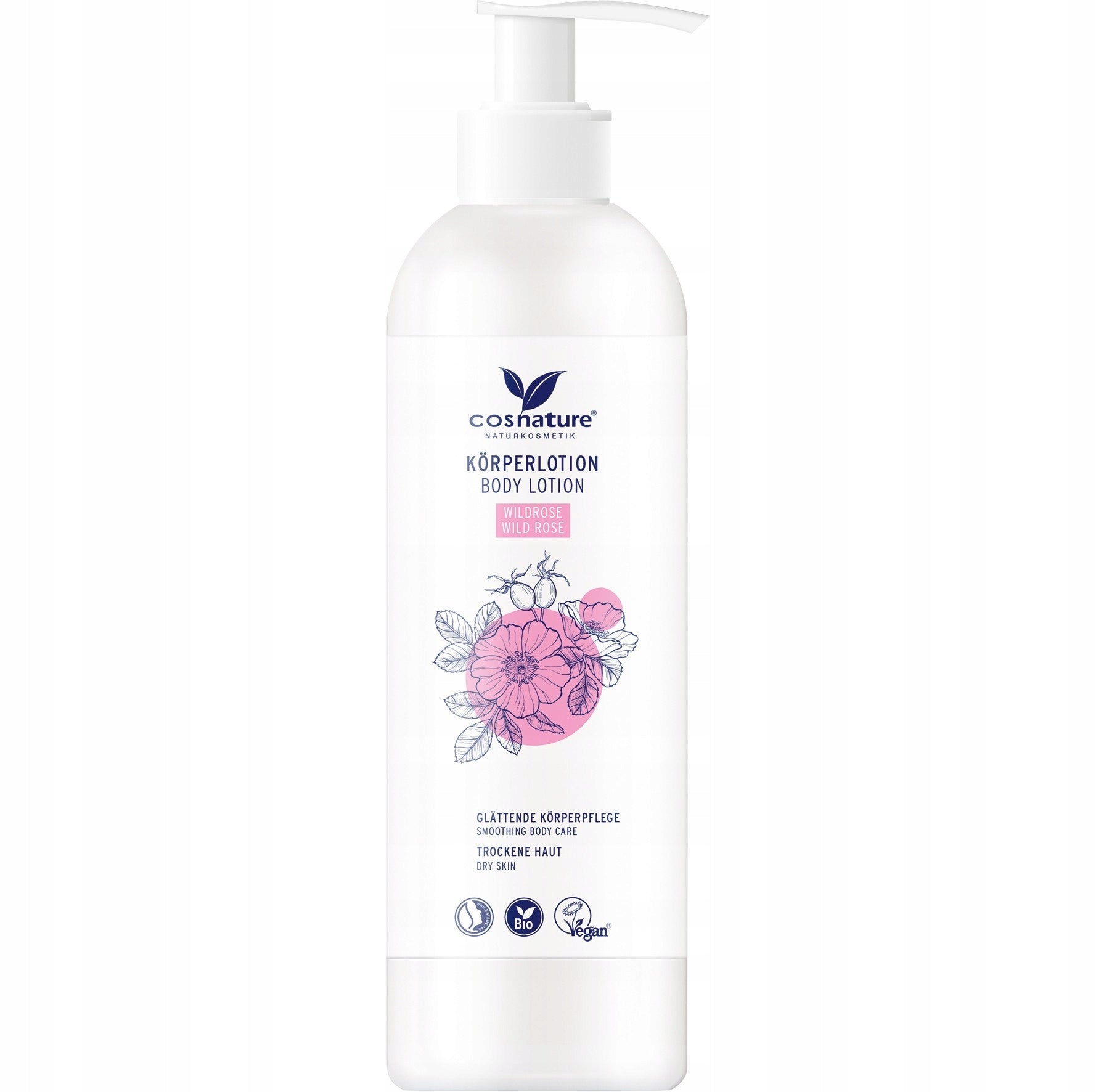 Cosnature BIO Naturalny odżywczy balsam do ciała z olejkiem z dzikiej róży 250 ml