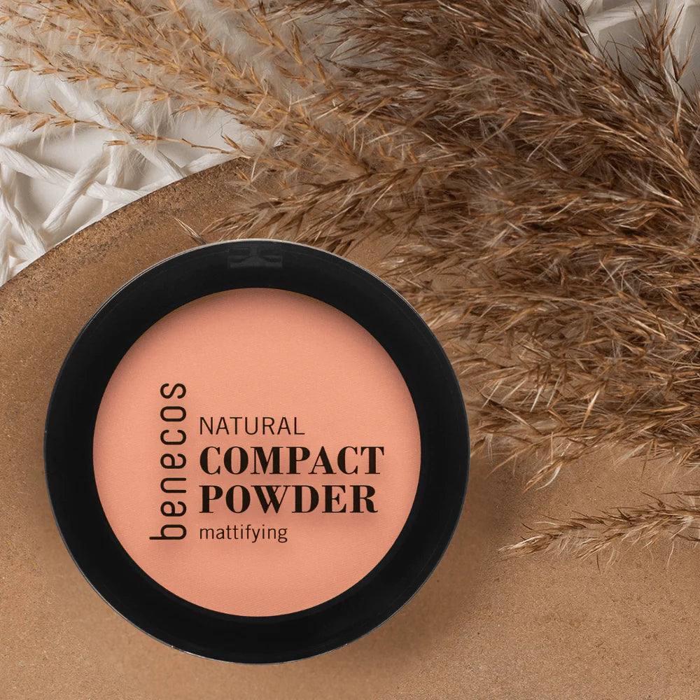 Benecos Naturalny puder w kompakcie Sand/piaskowy 9 g