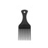 Disna Mały grzebień do stylizacji fryzur afro, czarny 15,5 cm - zdjęcie 2
