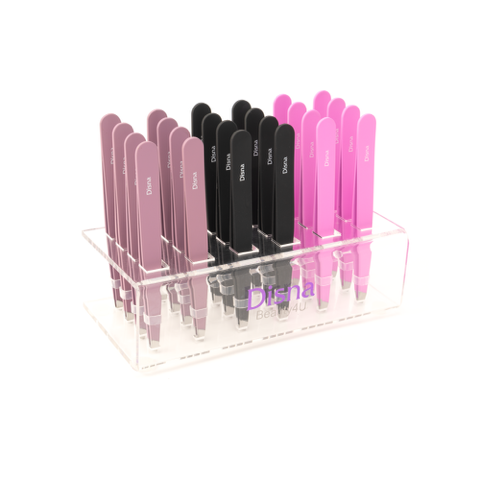 Disna Pęseta ze skośną końcówką (stal chirurgiczna Solingen), trzy warianty kolorystyczne