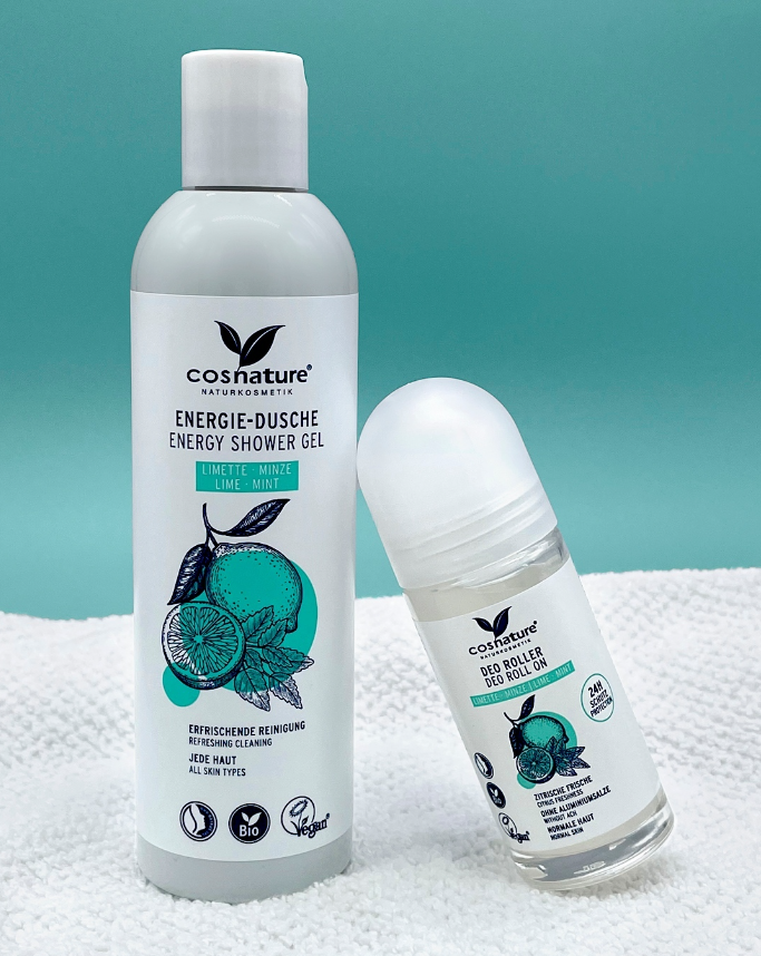 Cosnature BIO Naturalny energetyzujący żel pod prysznic z limonką i miętą 250 ml - zdjęcie 7