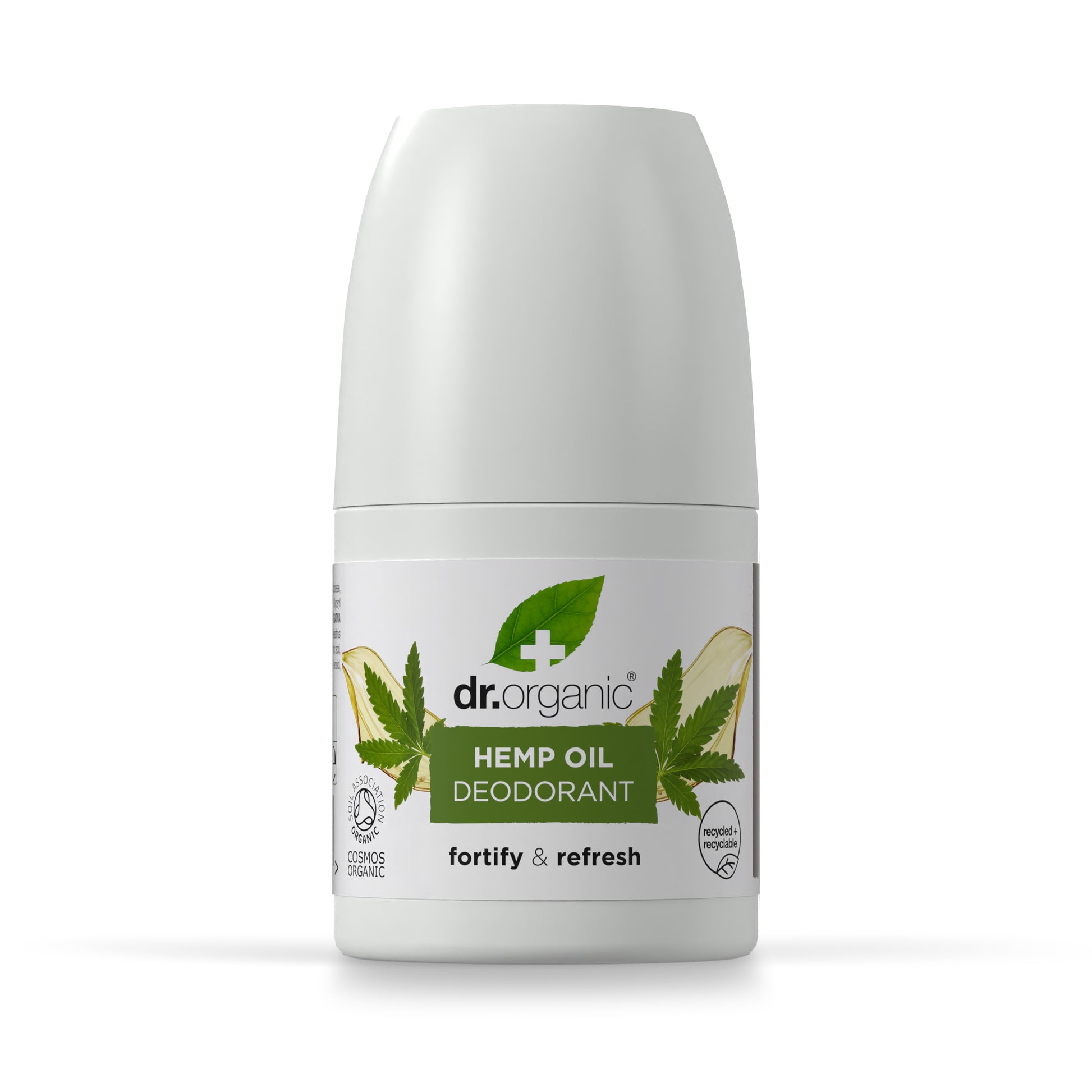dr. organic Dezodorant roll-on z olejem z nasion organicznych konopi 50 ml