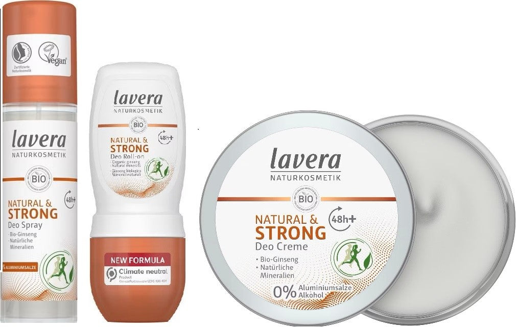 Dezodorant w kremie STRONG dla aktywnych z żeń-szeniem natural. Lavera 50ml - zdjęcie 7