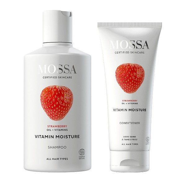 Mossa Witaminowy szampon nawilżający z ekstraktem z truskawki 300 ml