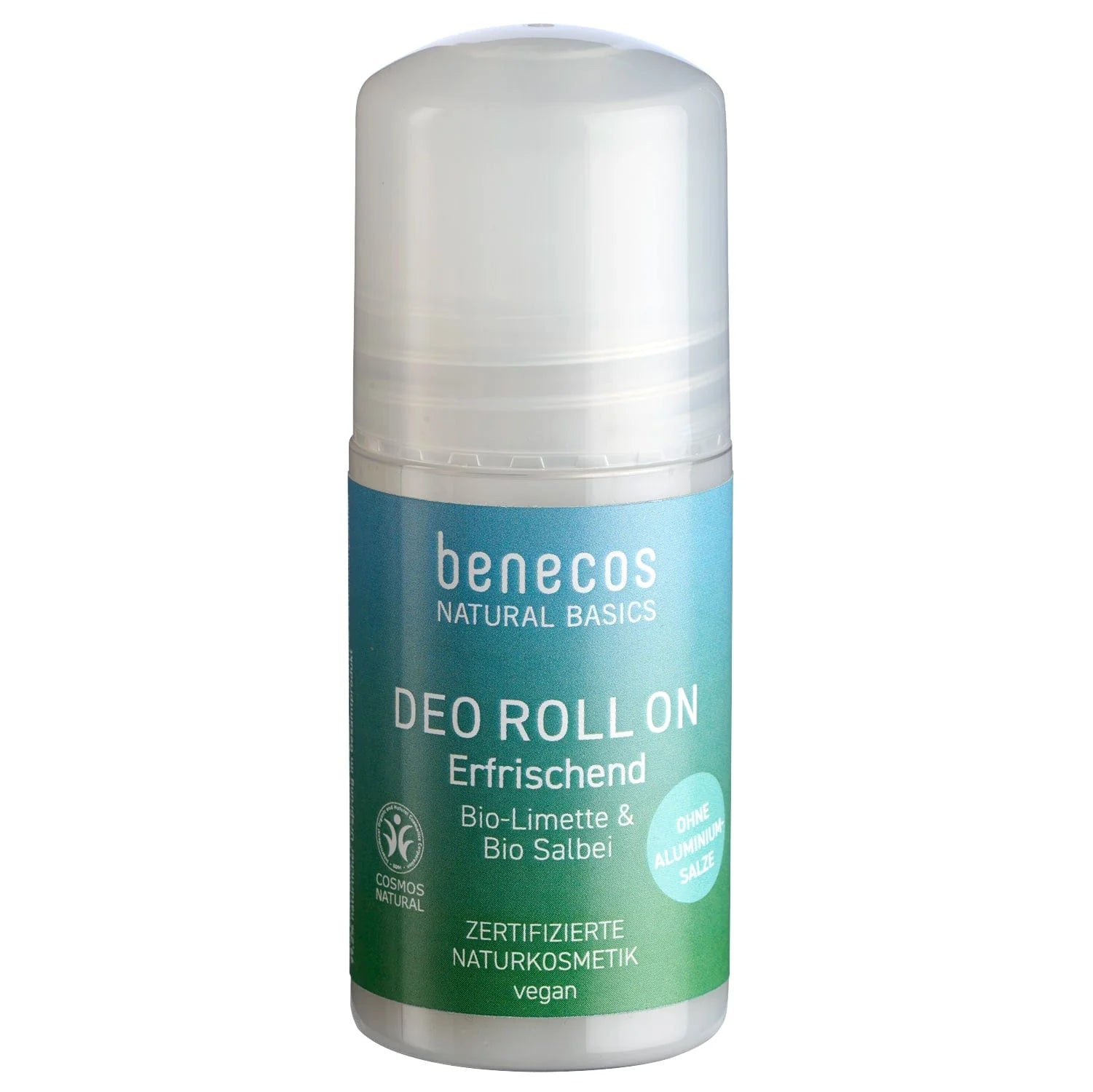 Benecos Naturalny dezodorant roll-on z organiczną szałwią 50 ml