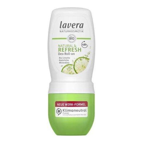 Natural & Refresh Odświeżający dezodorant roll-on z limonką i werbeną Lavera 50 ml
