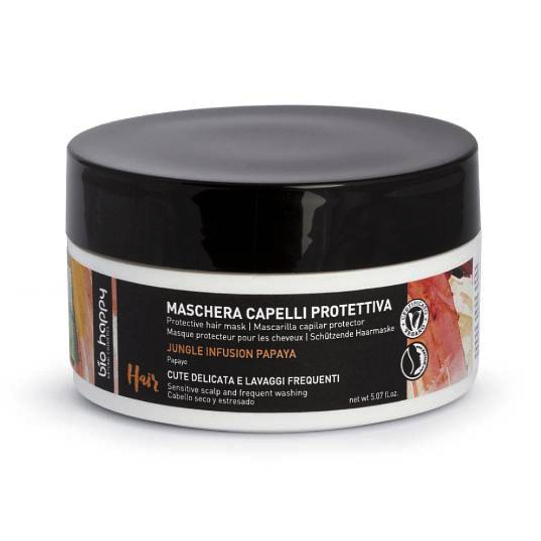 Bio Happy Odbudowująca maska do włosów Jungle Infusion Papaja 150 ml