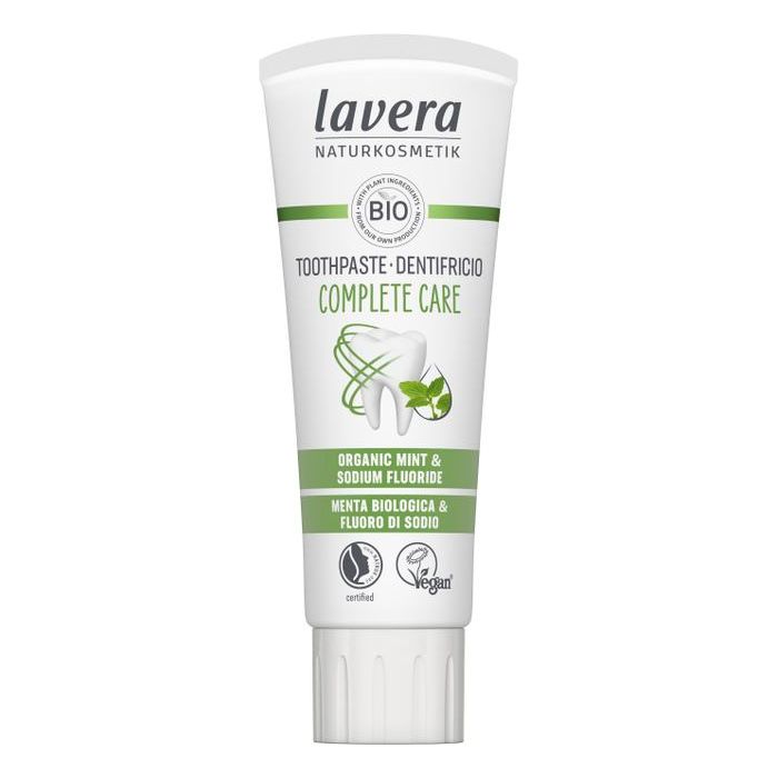 Miętowa pasta do zębów z fluorem COMPLETE CARE Lavera 75 ml