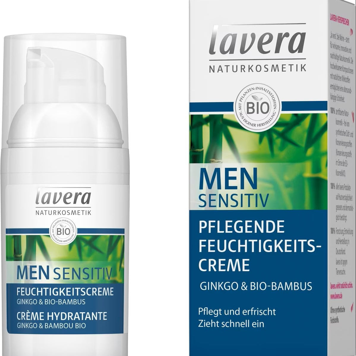 Krem nawilżający do twarzy MEN do skóry wrażliwej Lavera 30 ml