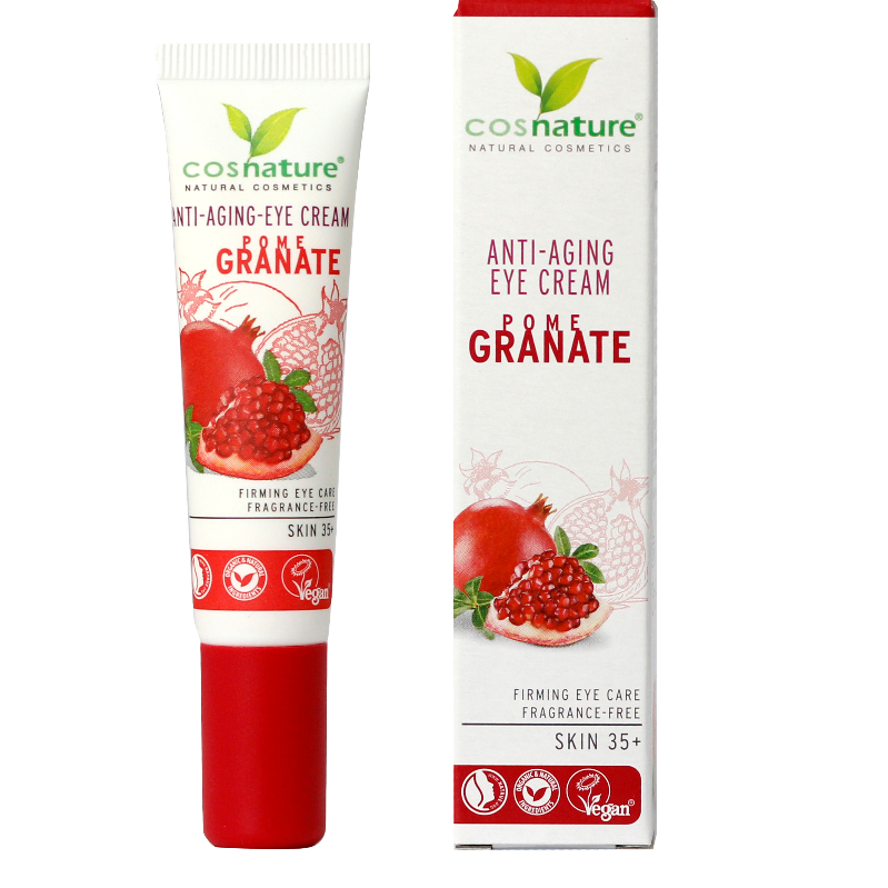 Cosnature Naturalny ujędrniający krem pod oczy z owocem granatu 15 ml