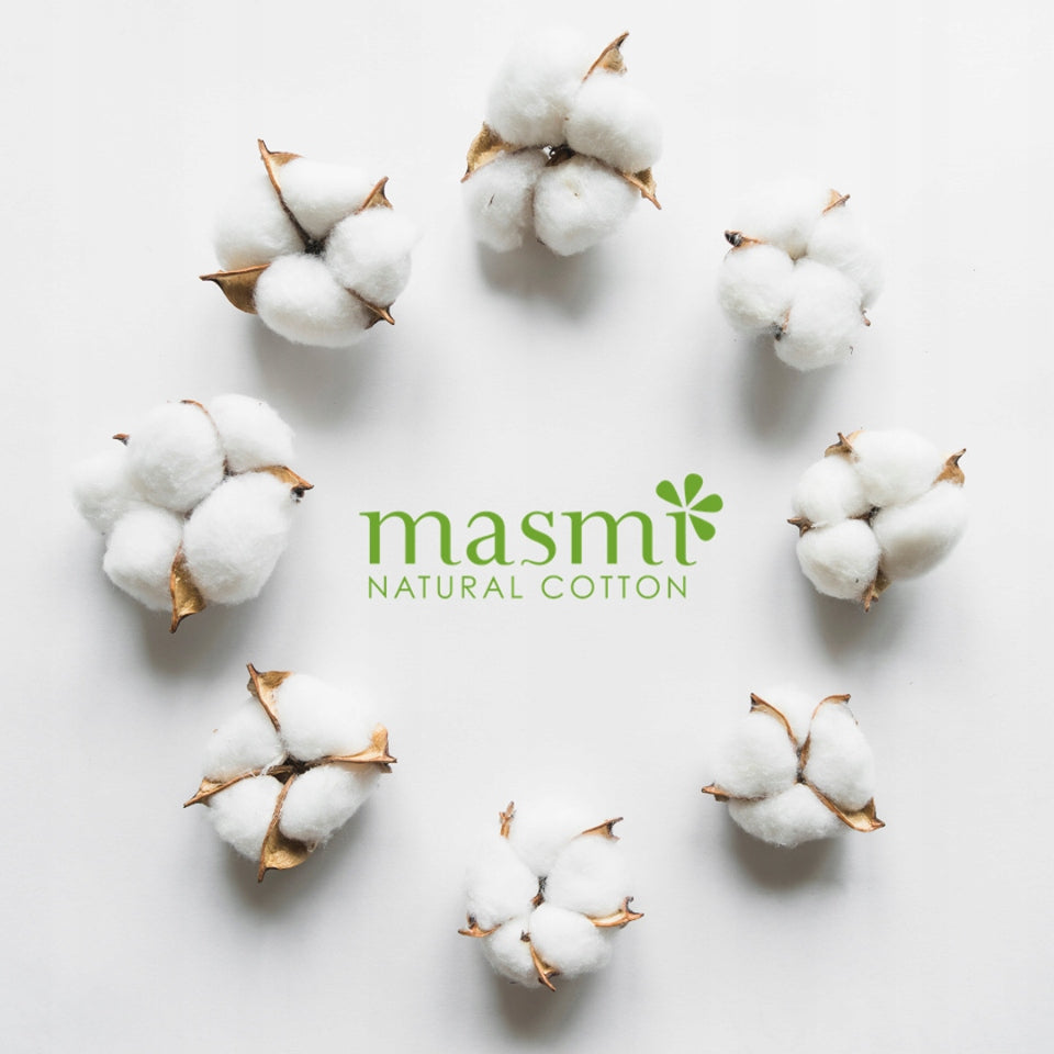 Tampony ekologiczne bawełniane Light (z aplikat.) Masmi 100% BIO 18 szt. - zdjęcie 5