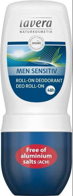 Dezodorant roll-on MEN z trawą cytrynową i bambusem naturalny Lavera 50 ml