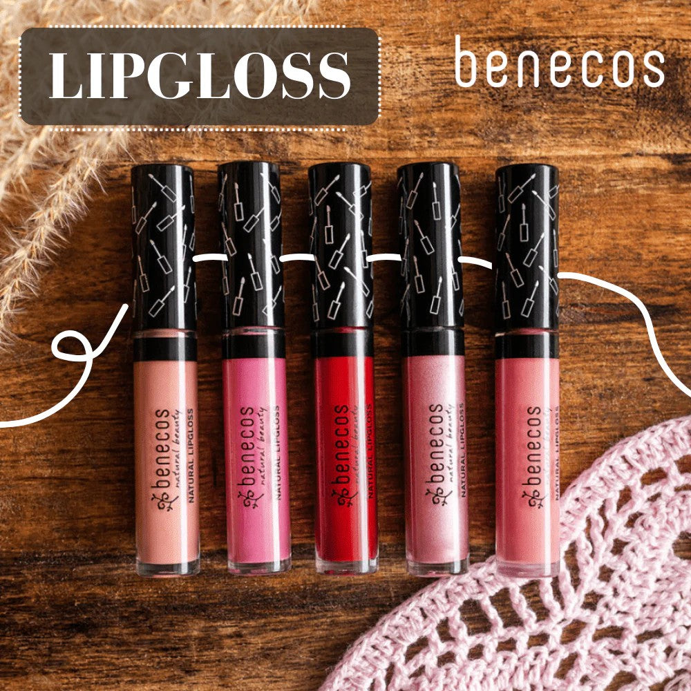 Benecos Naturalny błyszczyk do ust - Rosé