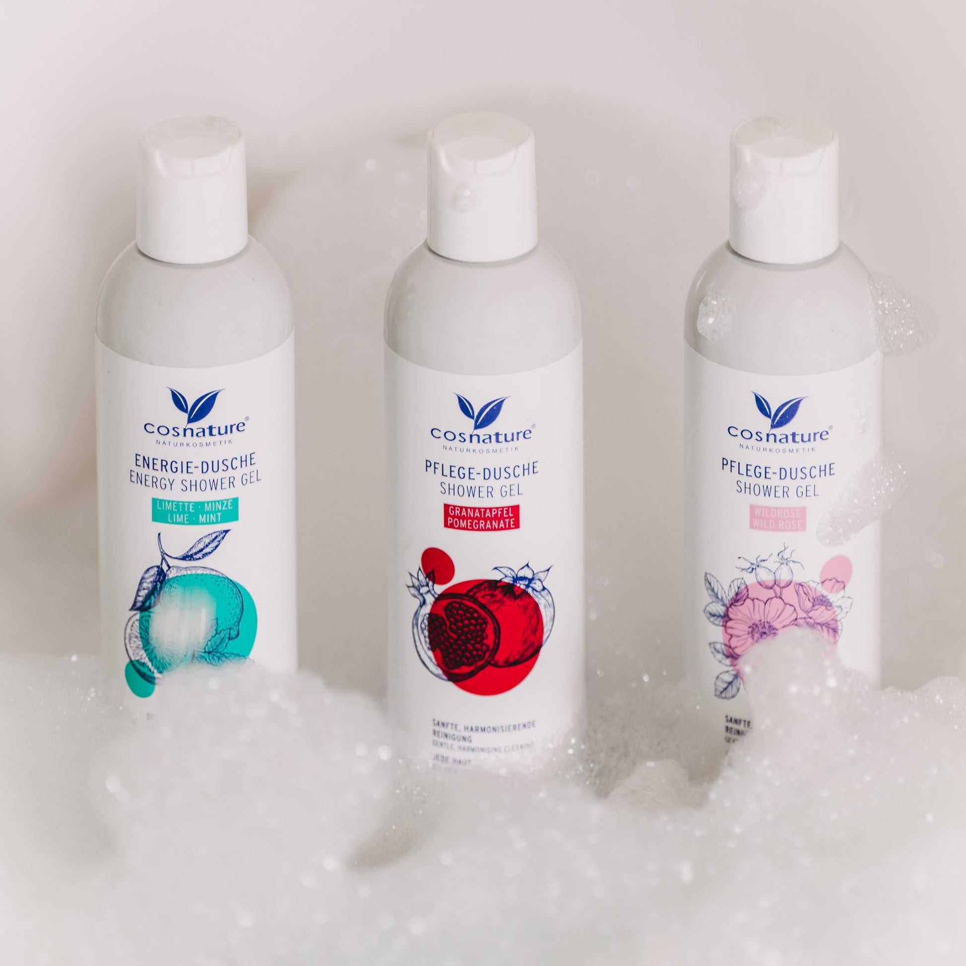 Cosnature BIO Naturalny nawilżający żel do kąpieli z dziką różą 250 ml