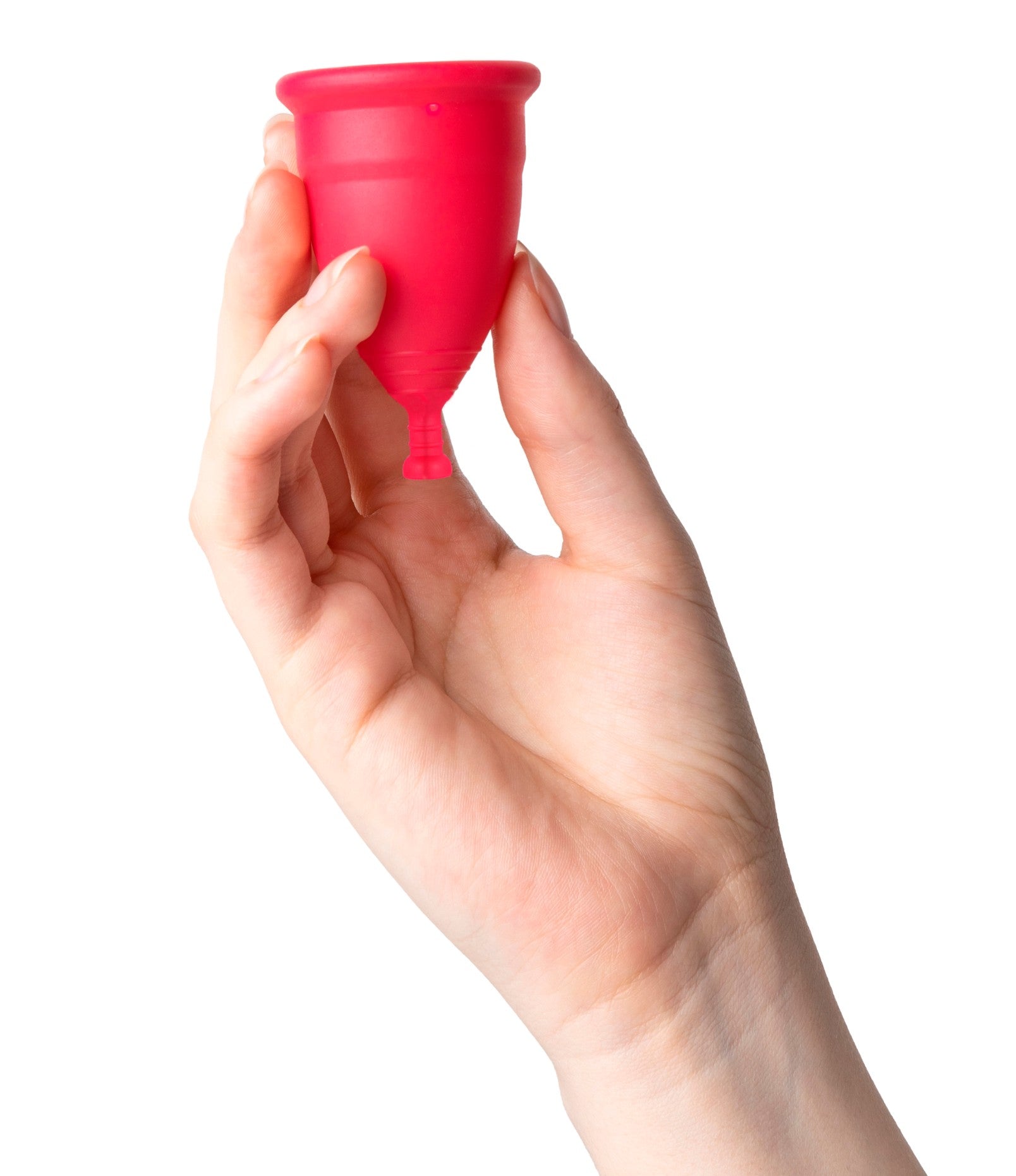 Silver Care Kubeczek menstruacyjny, różowy (rozmiary S, M i L) 1 szt. - zdjęcie 5