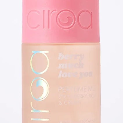 CIROA Beauty Perfumowana mgiełka do ciała truskawki & śmietanka & płatki róży 150 ml