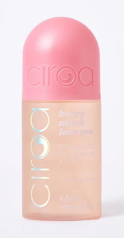 CIROA Beauty Perfumowana mgiełka do ciała truskawki & śmietanka & płatki róży 150 ml