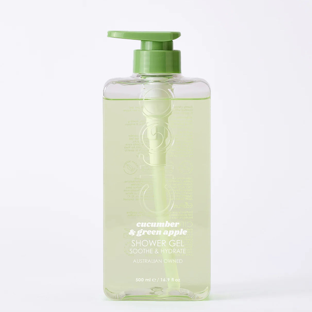 CIROA Beauty Żel nawilżający pod prysznic ogórek i zielone jabłko