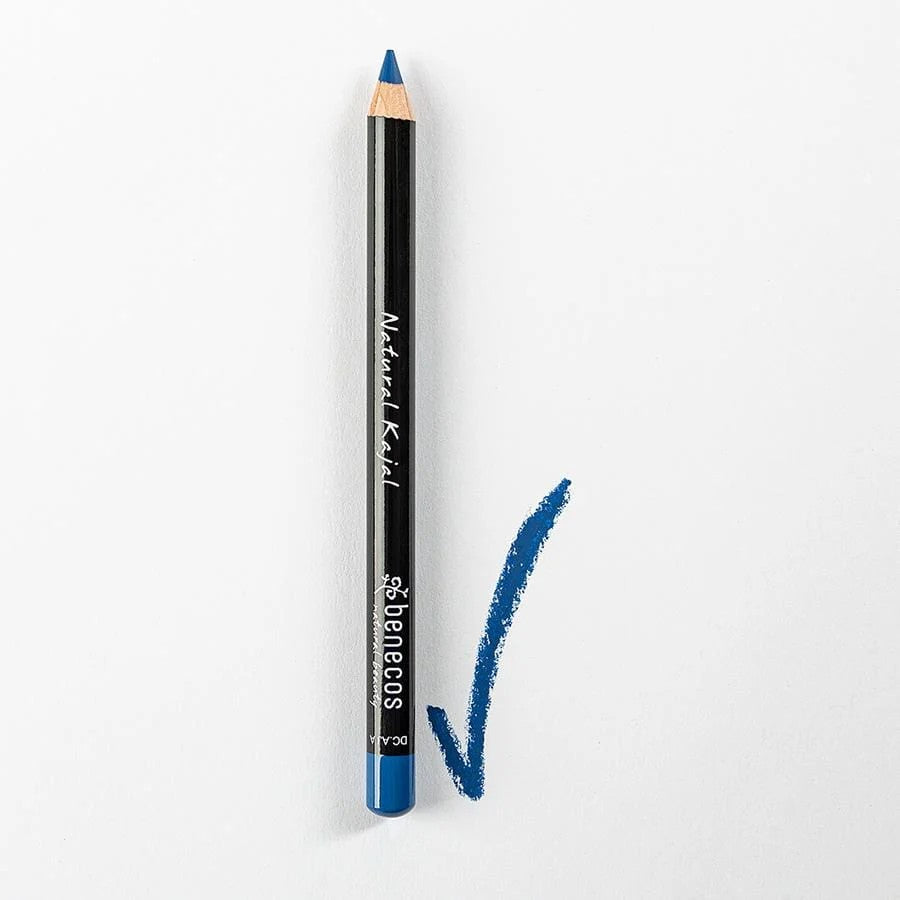 Benecos Naturalna kredka do oczu jasnoniebieska - bright blue - zdjęcie 3