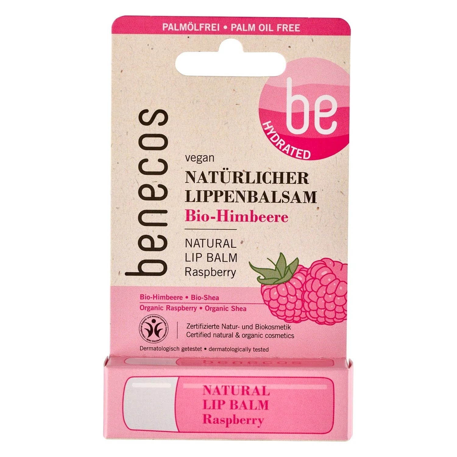 Benecos Naturalny balsam do ust Malina 4,7 g