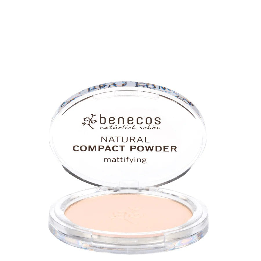 Benecos Naturalny puder w kompakcie - Jasny 9 g