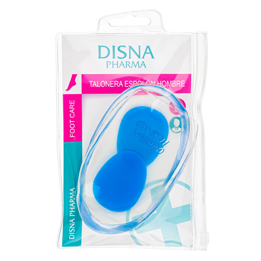 Disna Pharma Podkładki żelowe pod pięty dla mężczyzn 2 szt.