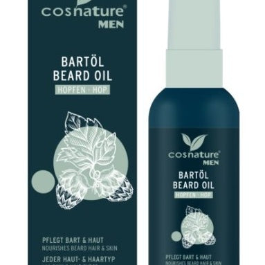 Cosnature BIO MEN Naturalny olejek do brody z wyciągiem z szyszek chmielu 50 ml