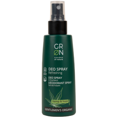 GRN Odświeżający dezodorant w sprayu Olej Konopny & Chmiel 75 ml