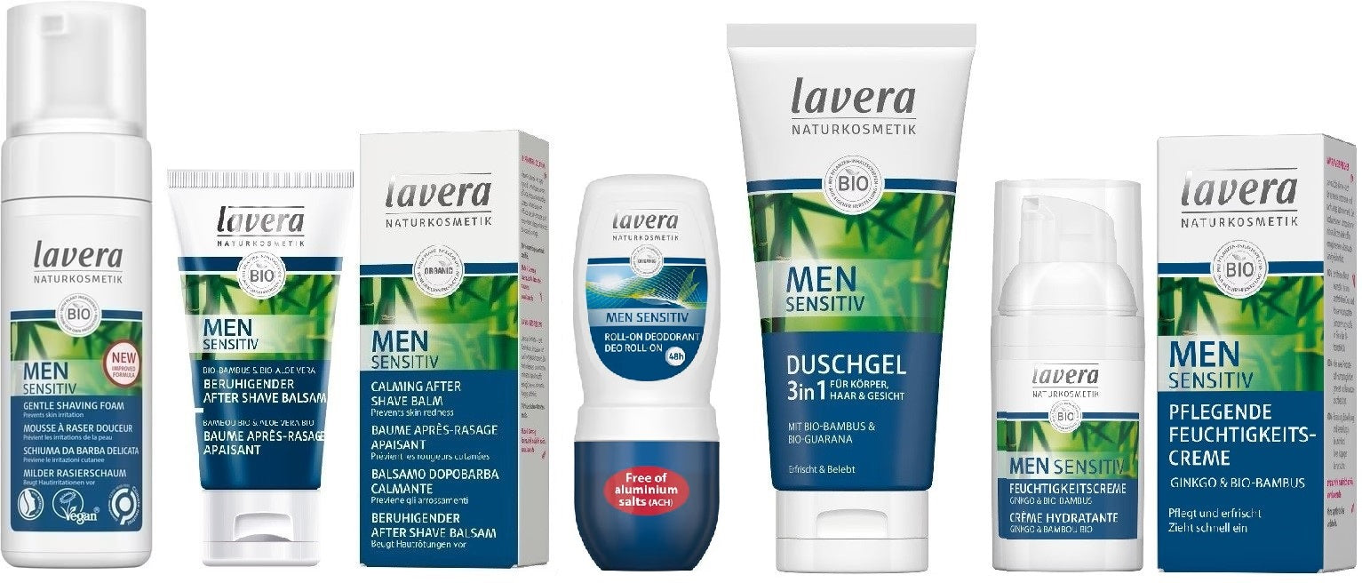 Krem nawilżający do twarzy MEN do skóry wrażliwej Lavera 30 ml - zdjęcie 7