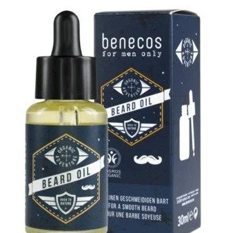 Benecos For men only - Naturalny olejek do pielęgnacji brody 30 ml