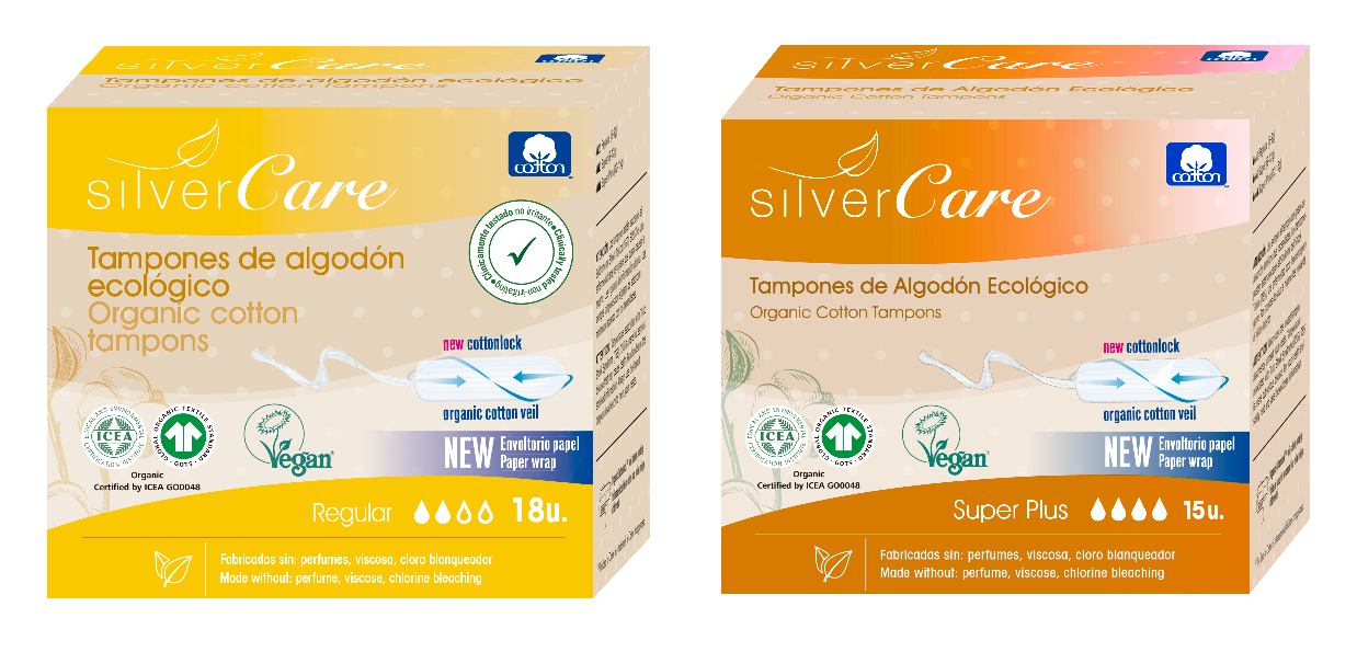 Tampony ekologiczne bawełniane Super (bez aplik.) Silver Care BIO 18 szt. - zdjęcie 10
