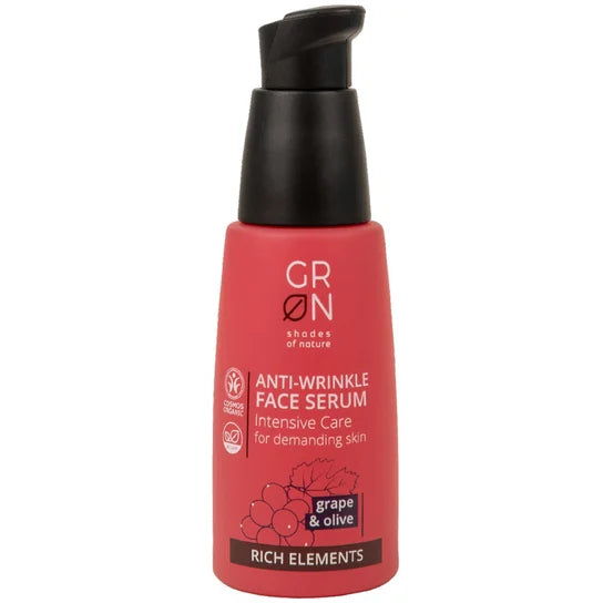 GRN Intensywne przeciwzmarszczkowe serum do skóry wymagającej Winogrona & Oliwa 30 ml