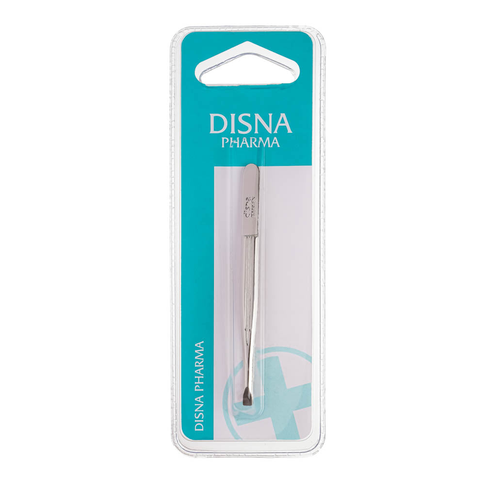Disna Pharma Pęseta z prostą końcówką (niklowana, stal chirurgiczna SOLINGEN, ręcznie polerowana) 8,5 cm