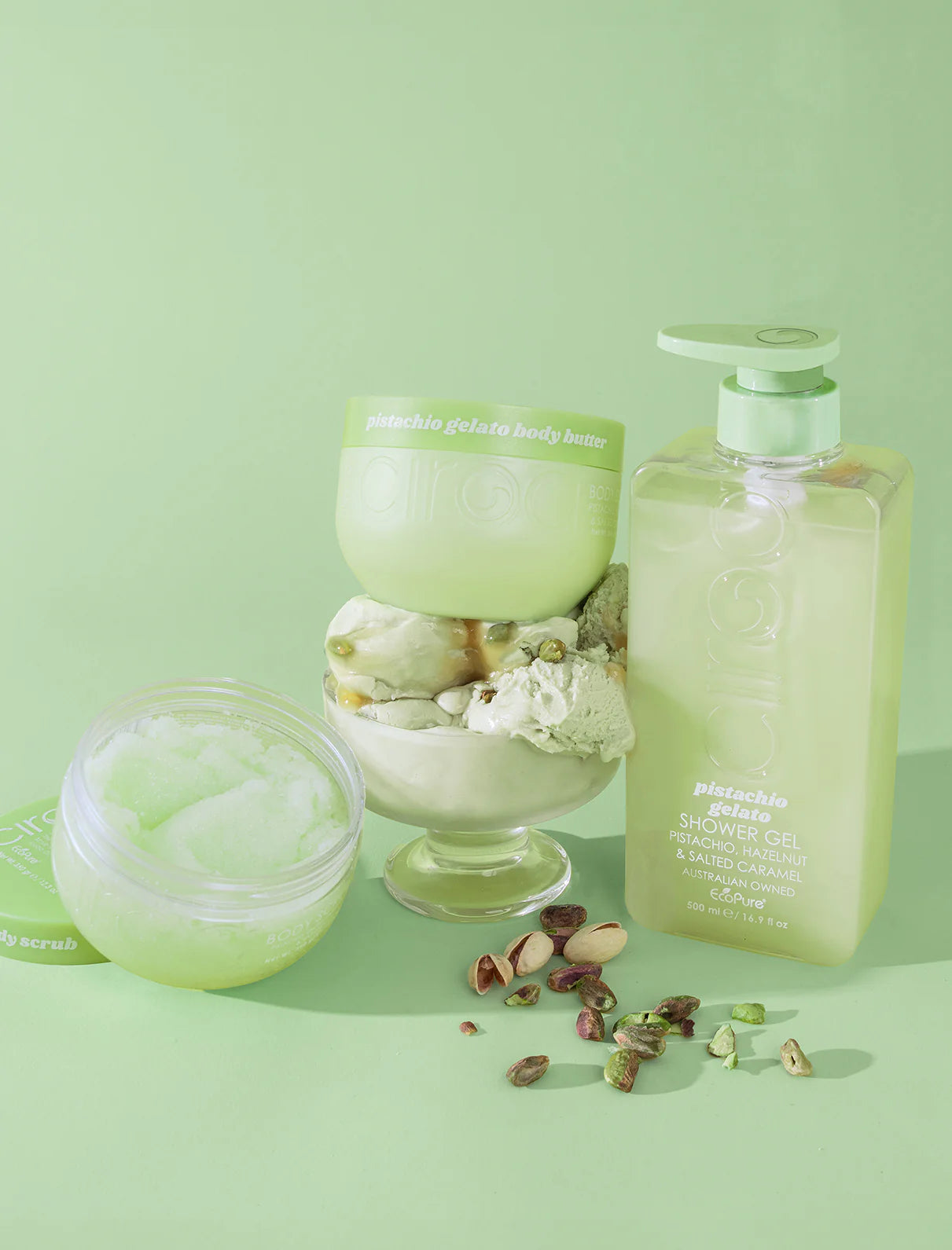 CIROA Beauty Olejek nabłyszczający do ciała lody pistacjowe 150 ml