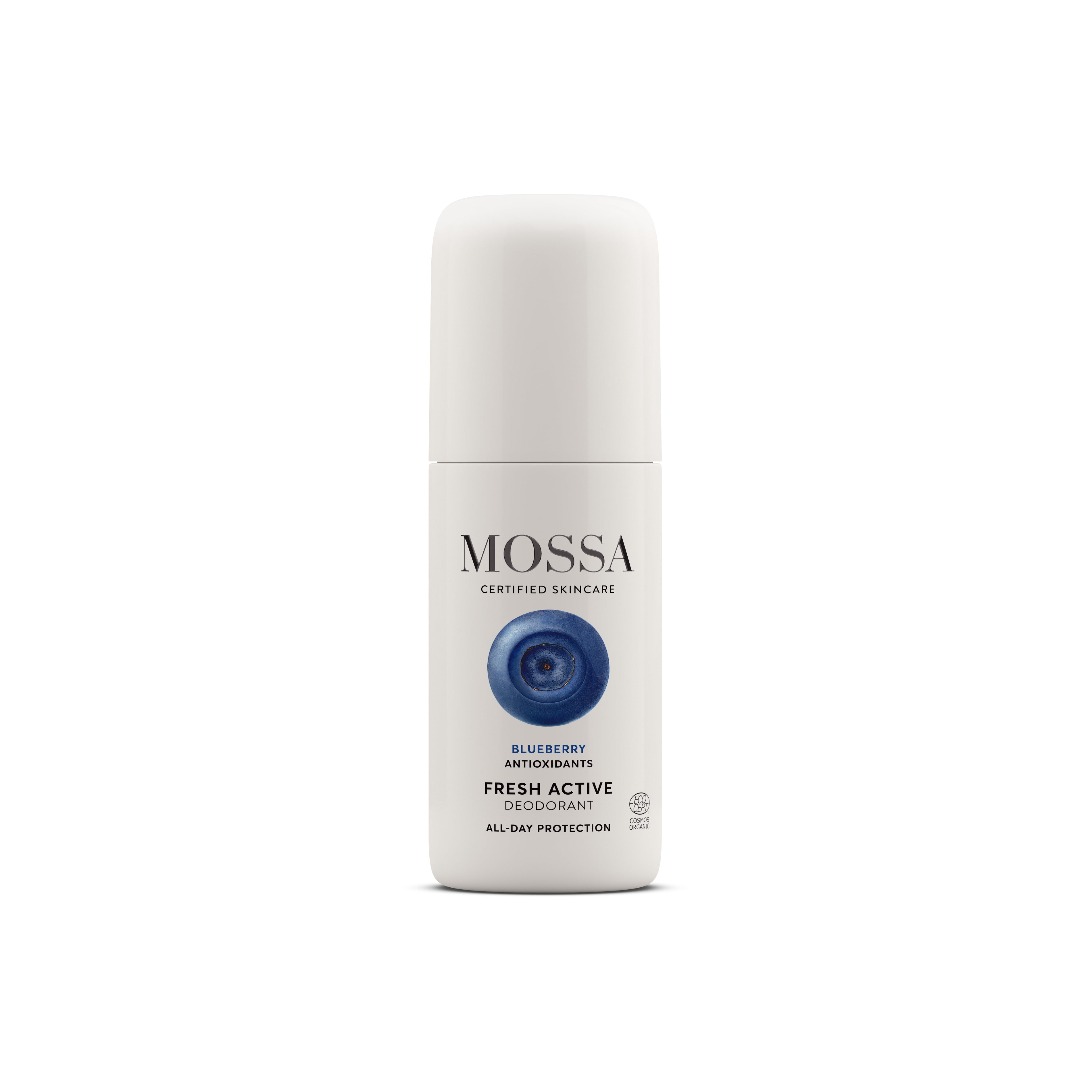 Mossa Odświeżajacy dezodorant roll-on z borówką i ekstraktem z zielonej herbaty 50 ml