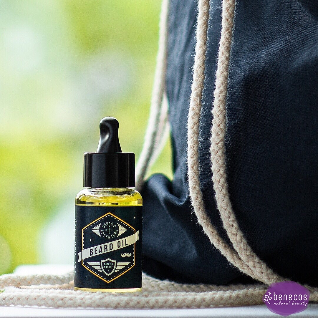 Benecos For men only Naturalny olejek do pielęgnacji brody 30 ml
