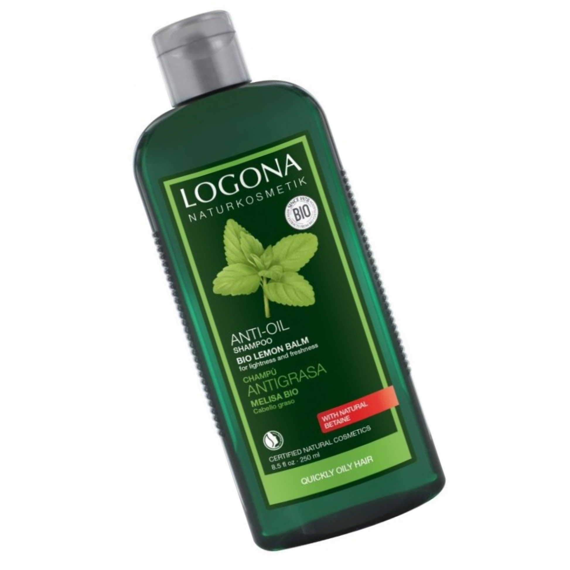Logona Szampon balansujący do włosów przetłuszczających się z organiczną melisą cytrynową 250ml - zdjęcie 6