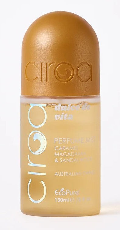 CIROA Beauty Perfumowana mgiełka do ciała karmel & makadamia & drzewo sandałowe 150 ml