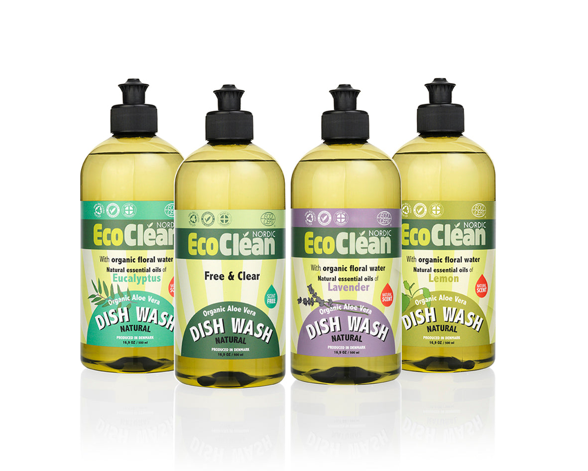 EcoClean Eukaliptusowy płyn do mycia naczyń 500 ml - zdjęcie 4