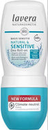 Dezodorant roll-on SENSITIVE z aloesem i minerałami naturalny Lavera 50 ml