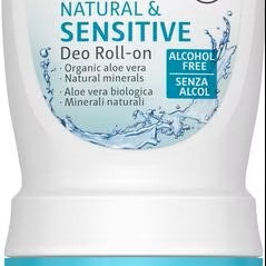 Dezodorant roll-on SENSITIVE z aloesem i minerałami naturalny Lavera 50 ml