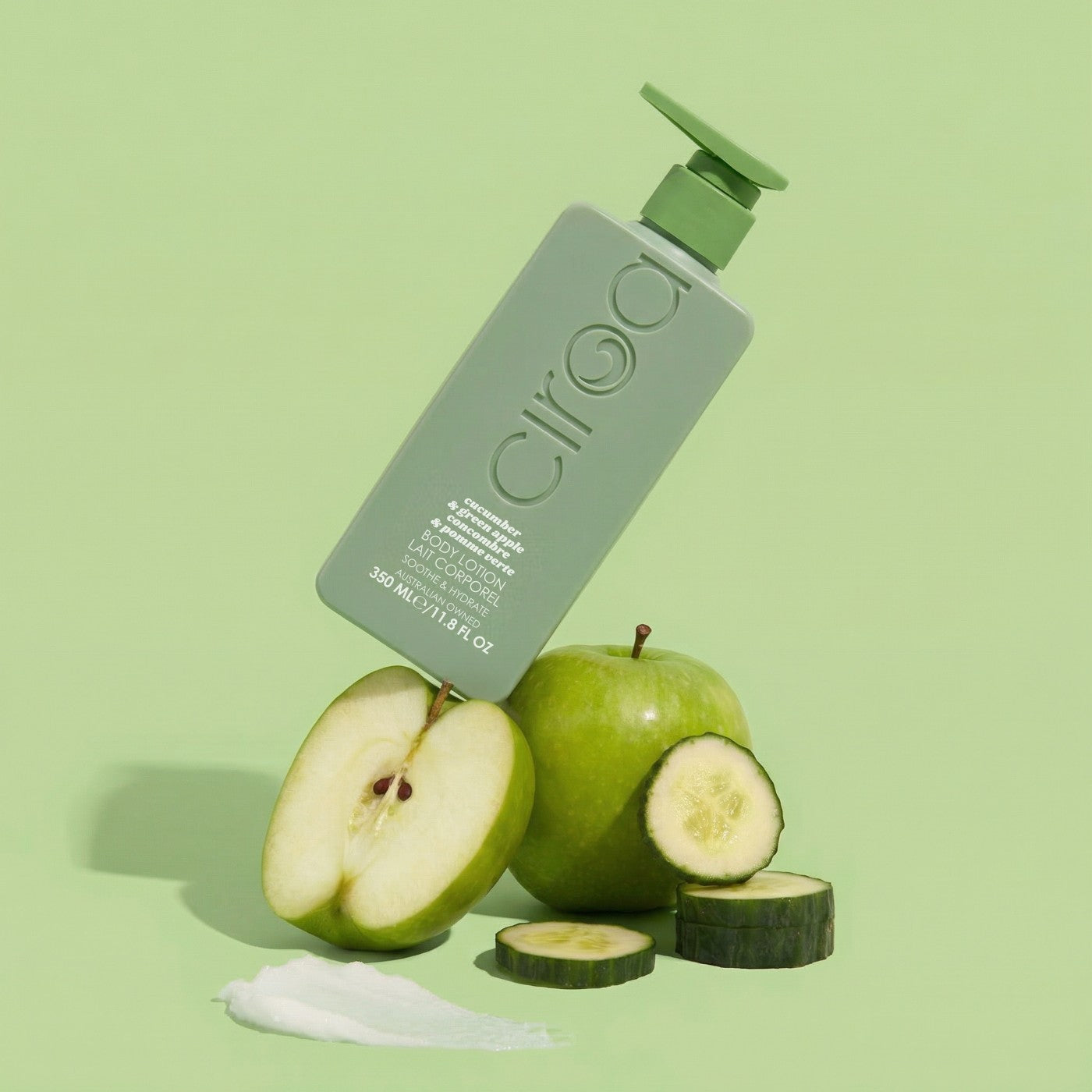 CIROA Beauty Balsam nawilżający do ciała ogórek i zielone jabłko 350 ml