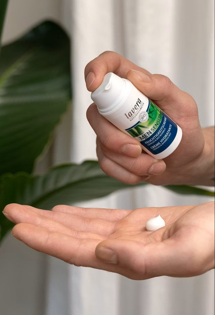 Krem nawilżający do twarzy MEN do skóry wrażliwej Lavera 30 ml - zdjęcie 5