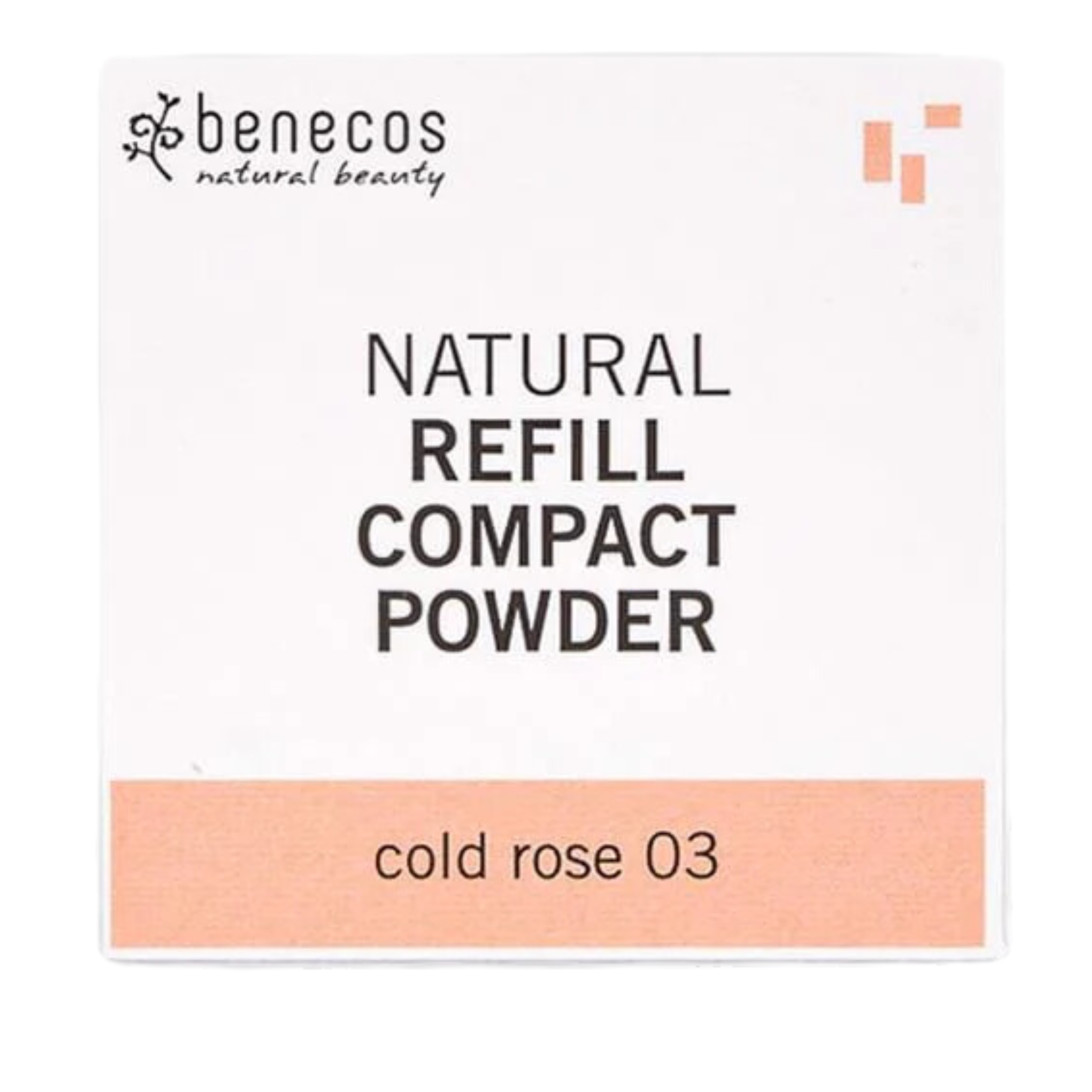 Benecos Naturalny puder w kompakcie  - cold rose 03