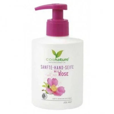 Cosnature BIO Naturalne delikatne mydło do rąk w żelu z wyciągiem z dzikiej róży 300 ml