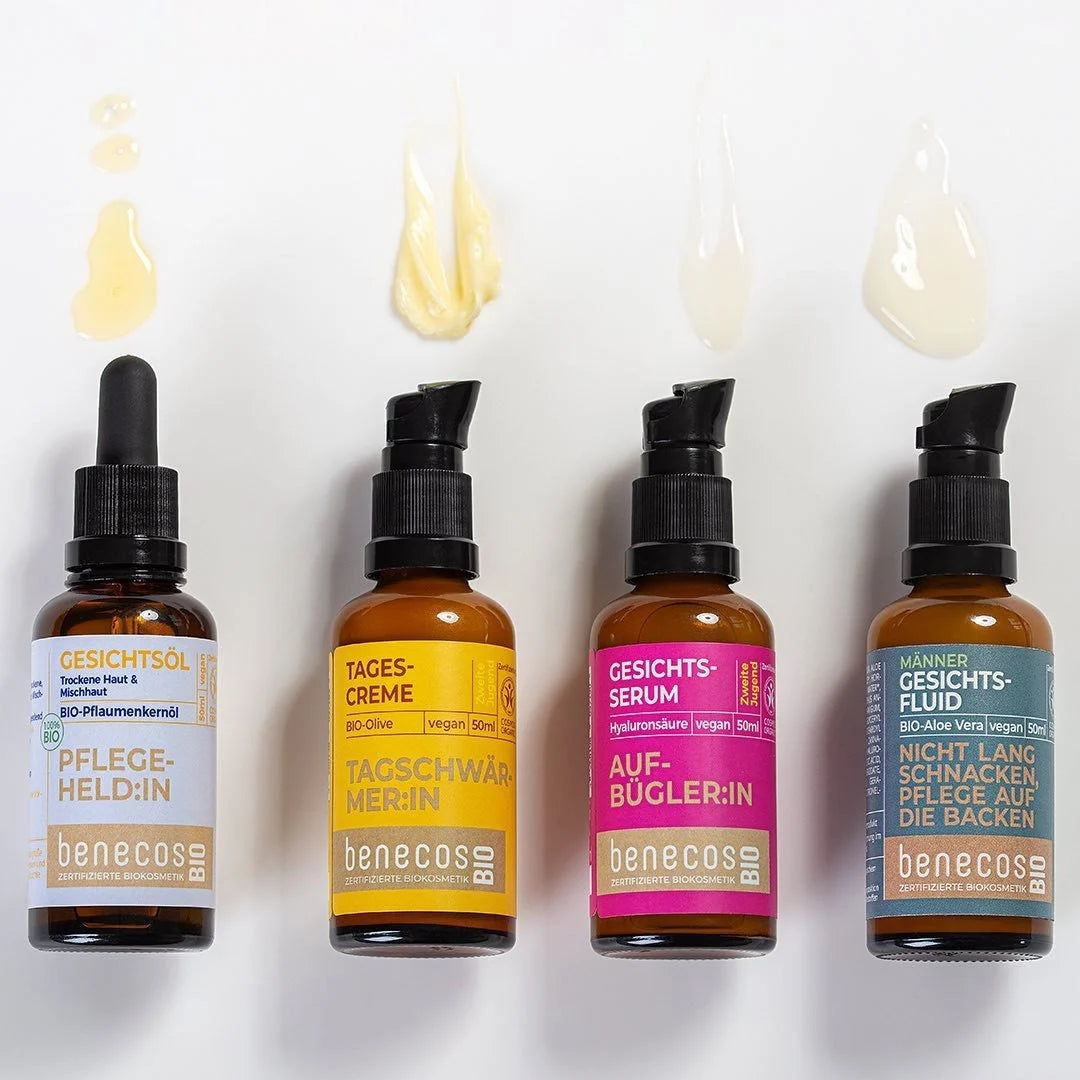 benecosBIO MEN Lekki fluid do twarzy z organicznym aloesem 50ml