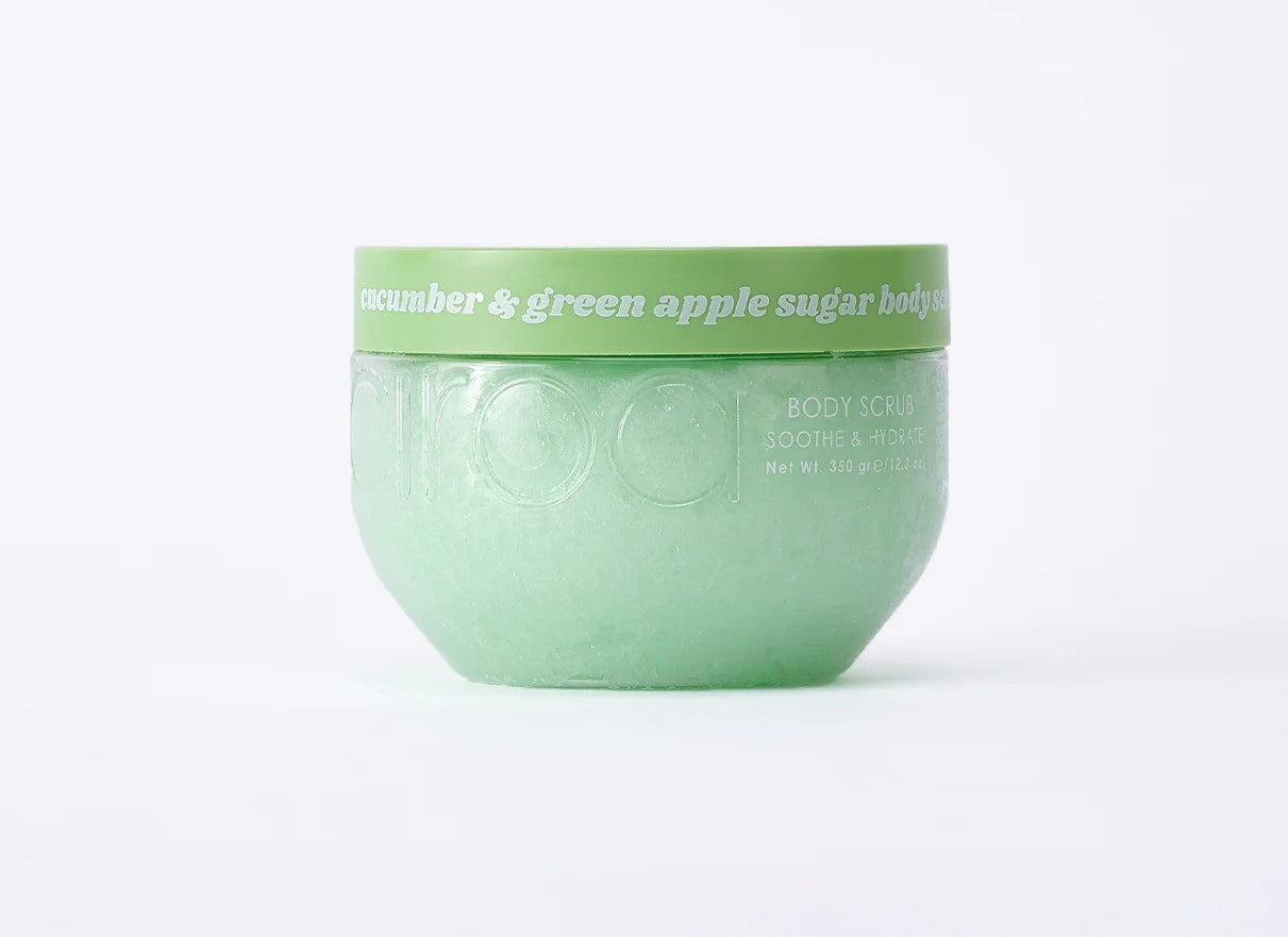 CIROA Beauty Peeling nawilżający do ciała ogórek i zielone jabłko 350g