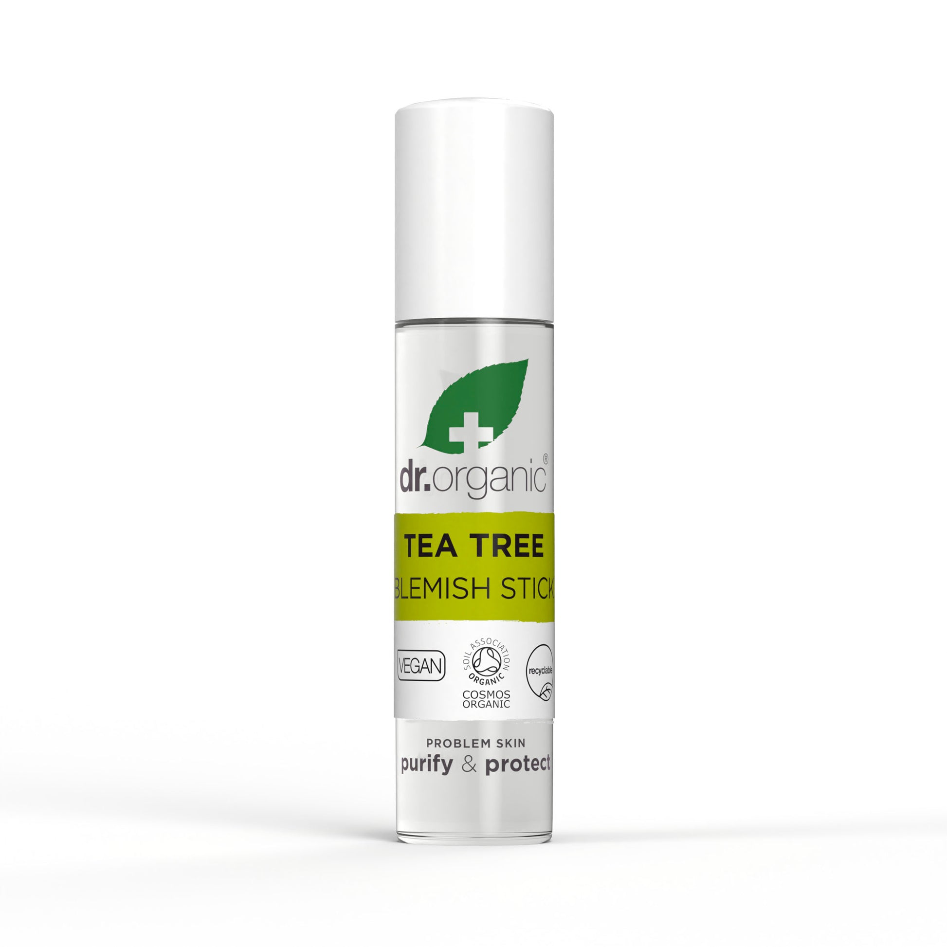 dr. organic Antyseptyczny punktowy preparat przeciw wypryskom z olejkiem z drzewa herbacianego 8 ml