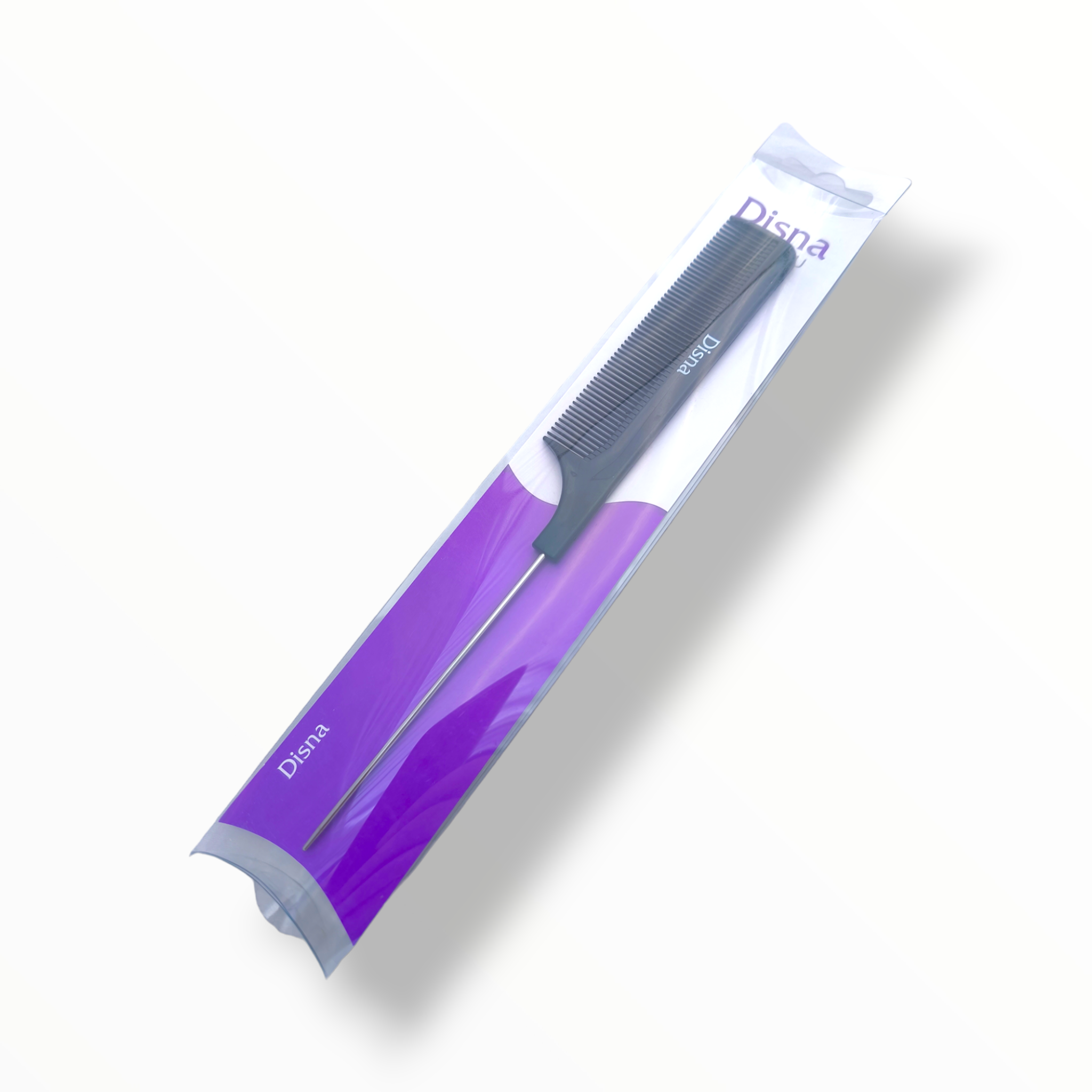 Disna Grzebień z metalowym szpikulcem do rozdzielania pasm 22,8 cm