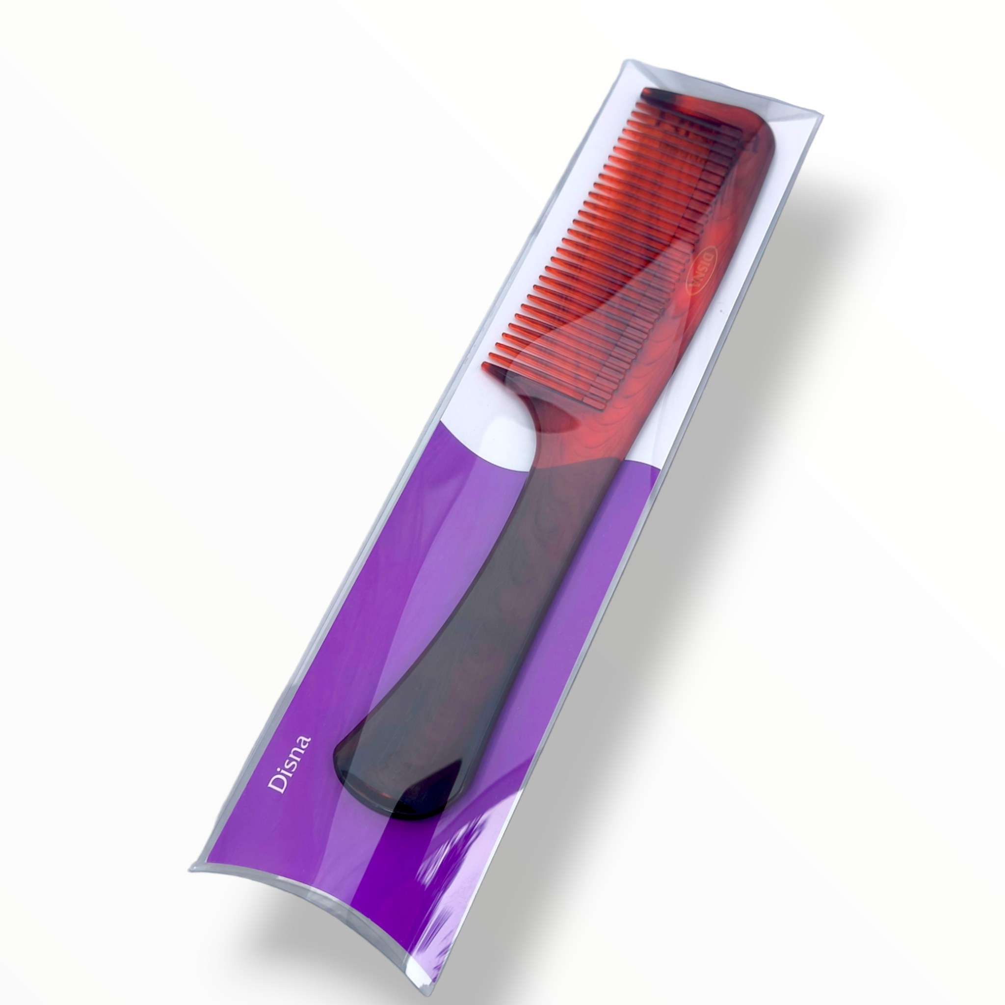 Disna Grzebień z acetatu, z zaokrągloną rączką 23 cm